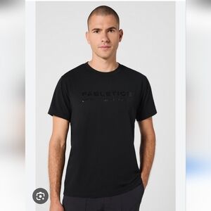 Fabletics cotton modal blend black 360 Luxe the 24-7 tee size XL